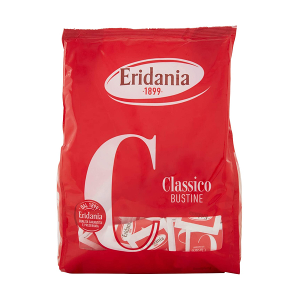 Eridania Zucchero Classico Bustine 1 Chilo Zucchero bustine monodose -  Global Dream Italia